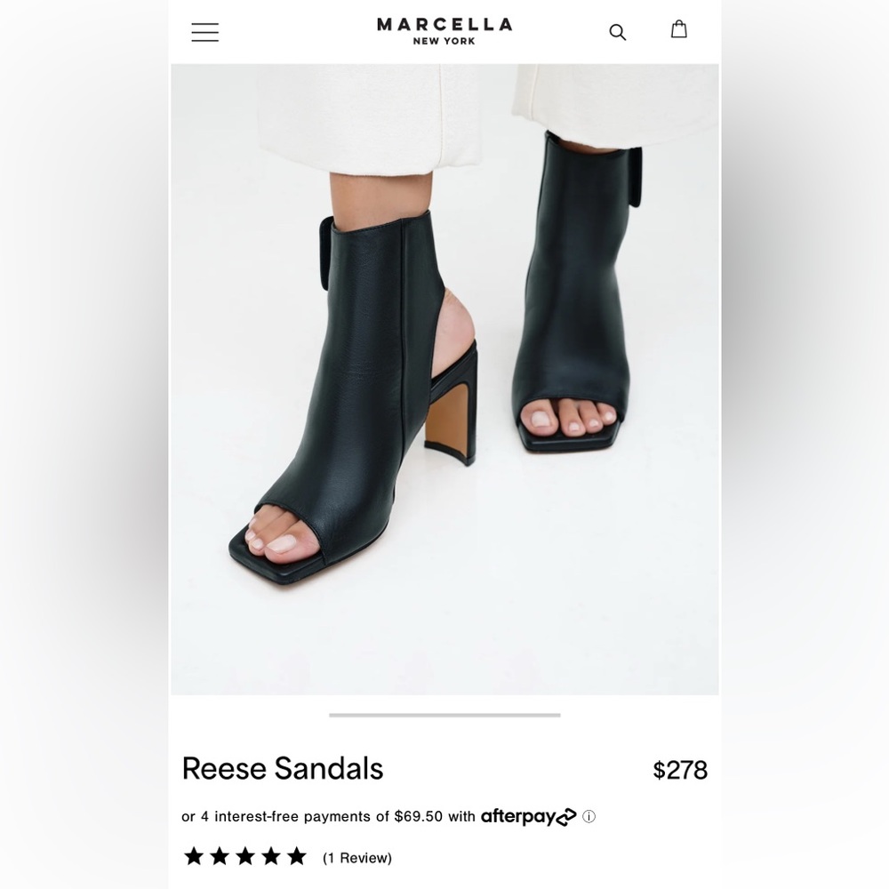 Marcella NYC Reese Sandals Brand New Size 7